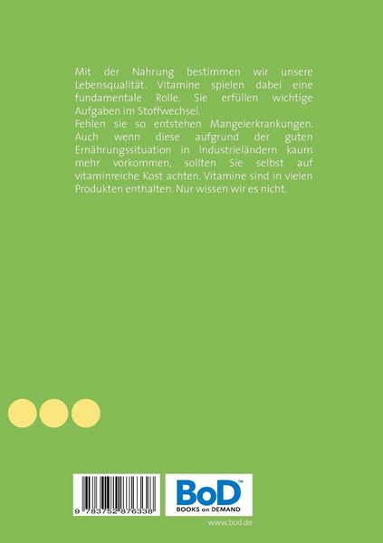 Produktbild: Das kleine Vitamin-Buch
