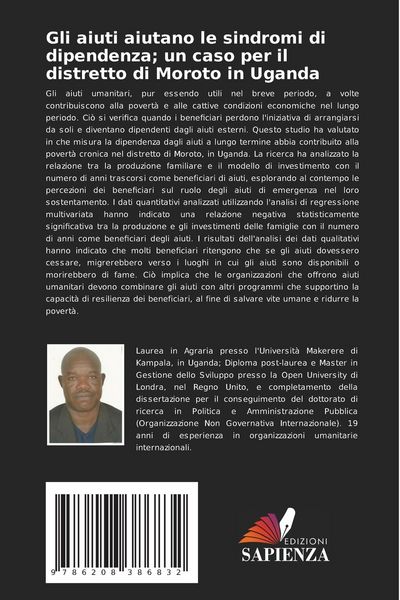 Produktbild: Gli aiuti aiutano le sindromi di dipendenza; un caso per il distretto di Moroto in Uganda