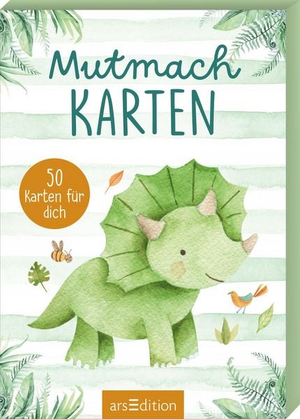 Produktbild: Mutmachkarten &ndash; Dino (Aquarelloptik)