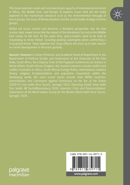 Produktbild: Directions in International Terrorism