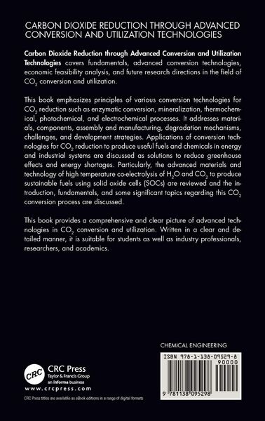 Produktbild: Carbon Dioxide Reduction through Advanced Conversion and Utilization Technologies