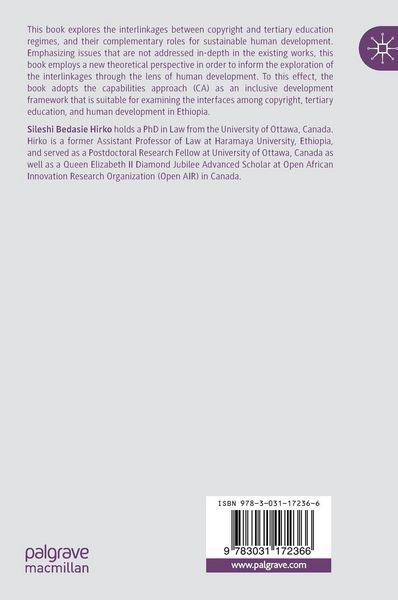 Produktbild: Copyright and Tertiary Education Regimes in Ethiopia
