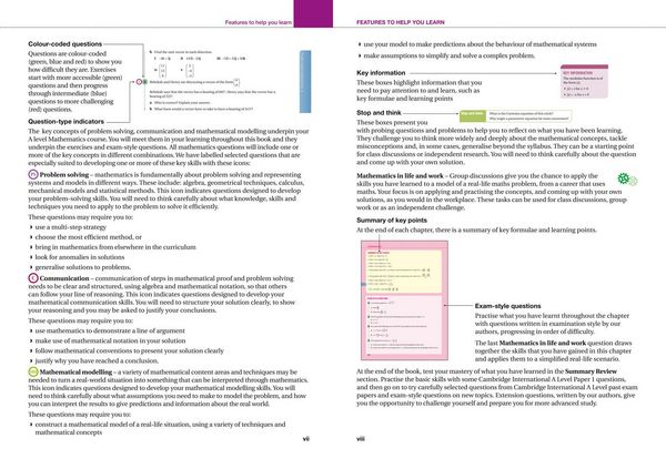 Produktbild: Cambridge International as & a Level Mathematics Pure Mathematics 2 and 3 Student's Book