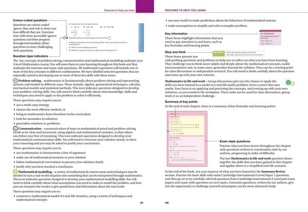 Produktbild: Cambridge International AS & A Level Mathematics Pure Mathematics 2 and 3 Student's Book