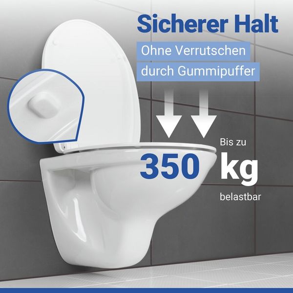 Produktbild: WC Sitz Mod. Baltic, Toilettendeckel mit Absenkautomatik und Motiv