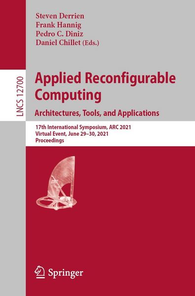 Produktbild: Applied Reconfigurable Computing. Architectures, Tools, and Applications