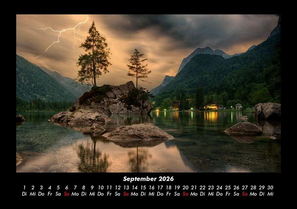 Produktbild: Berge 2026 Fotokalender DIN A3