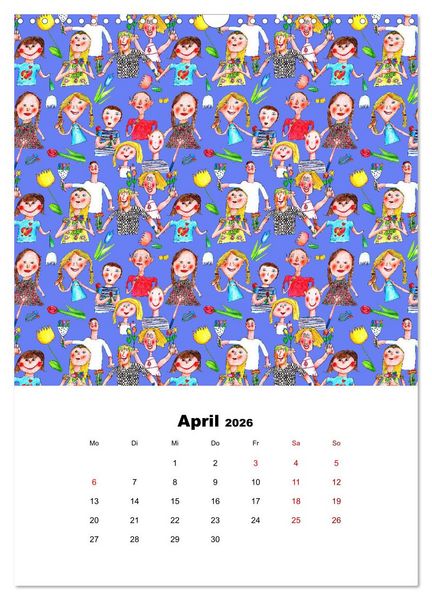 Produktbild: MUSTERMACKE (Wandkalender 2026 DIN A3 hoch), CALVENDO Monatskalender