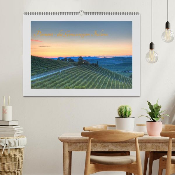 Produktbild: Piemont - die Genussregion Italiens (Wandkalender 2026 DIN A2 quer), CALVENDO Monatskalender