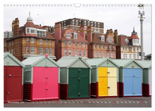 Produktbild: Brighton Pier Bunter Sommer (Wandkalender 2026 DIN A3 quer), CALVENDO Monatskalender