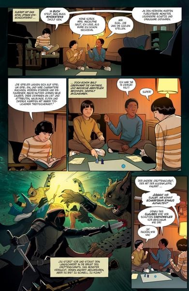 Produktbild: Stranger Things und Dungeons & Dragons - Der Crossover-Comic zur Netflix-Erfolgsserie und Pen & Paper-Games