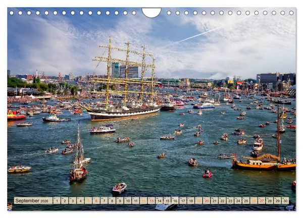 Produktbild: Maritime Welten (Wandkalender 2026 DIN A4 quer), CALVENDO Monatskalender