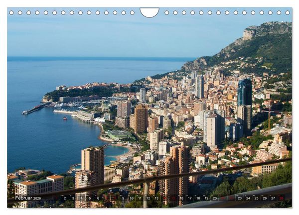 Produktbild: Riviera und Mehr - Nizza, Cannes, San Remo, Monaco (Wandkalender 2026 DIN A4 quer), CALVENDO Monatskalender