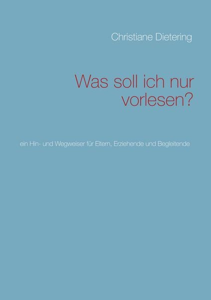 Produktbild: Was soll ich nur vorlesen?