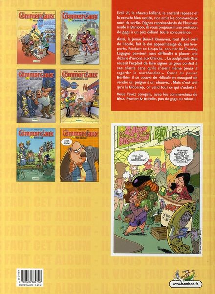 Produktbild: Les Commerciaux T.6 ; Vente Subliminale