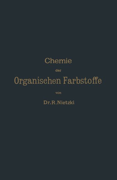 Produktbild: Chemie der Organischen Farbstoffe