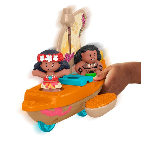 Produktbild: Fisher-Price Little People Vaiana und Mauis Kanu