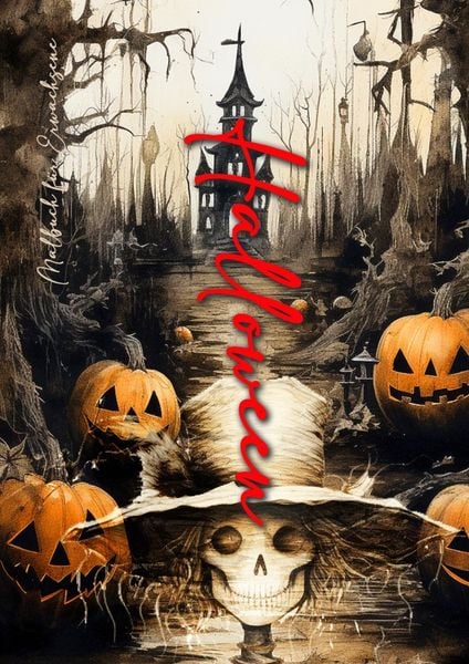 Produktbild: Halloween Malbuch f&uuml;r Ewachsene