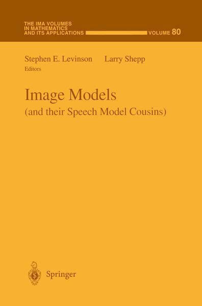 Produktbild: Image Models (and their Speech Model Cousins)