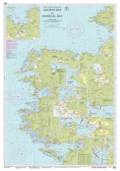 Produktbild: C54 Galway Bay to Donegal Bay, Imray Chart