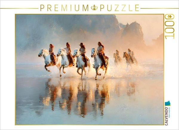 Produktbild: CALVENDO Puzzle Ein Motiv aus dem Kalender "Wild im Herz, weich in der Hand" | 1000 Teile Lege-Gr&ouml;&szlig;e 64x48cm Foto-Puzzle f&uuml;r gl&uuml;ckliche Stunden
