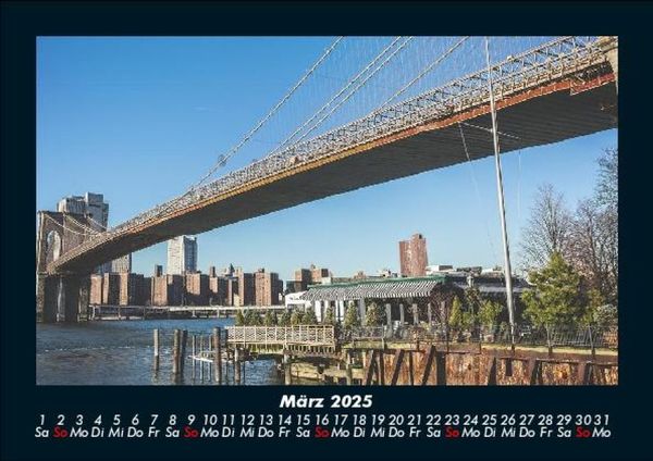 Produktbild: New York 2025 Fotokalender DIN A5