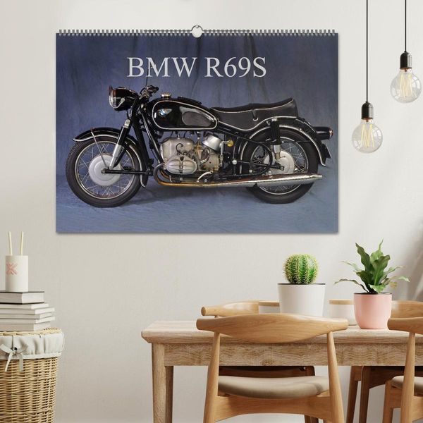 Produktbild: BMW R69S (Wandkalender 2025 DIN A2 quer), CALVENDO Monatskalender