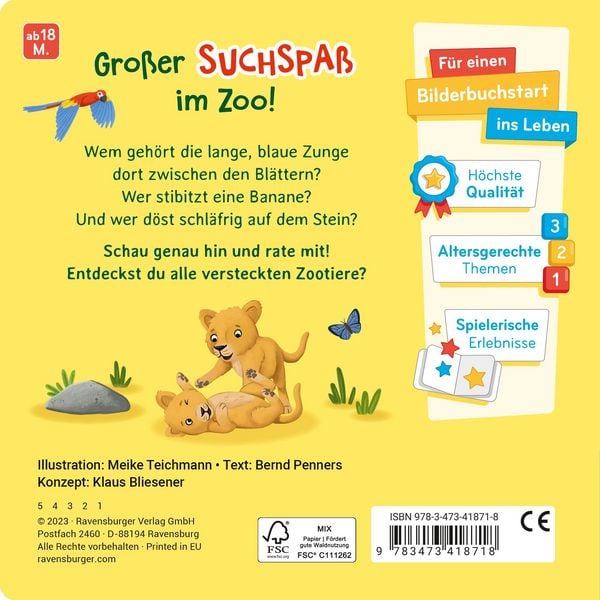 Produktbild: Rate mal - Wer spielt im Zoo?