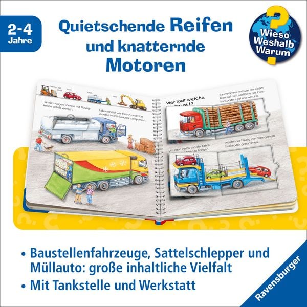 Produktbild: Autos und Laster / Wieso? Weshalb? Warum? Junior Bd. 11