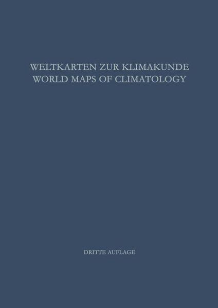 Produktbild: Weltkarten zur Klimakunde / World Maps of Climatology