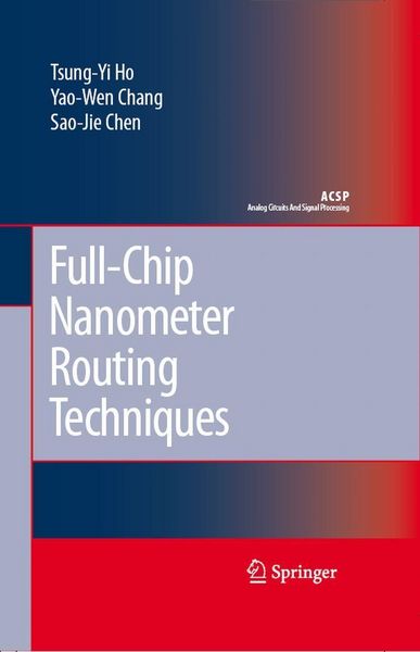 Produktbild: Full-Chip Nanometer Routing Techniques