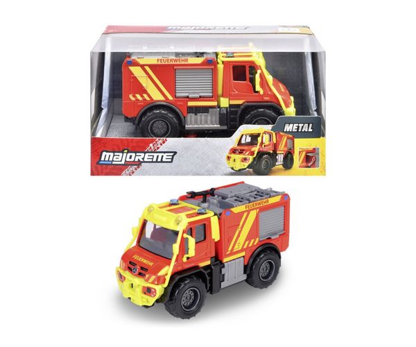 Produktbild: Majorette Unimog U530 Fire Truck Fertigmodell Einsatzfahrzeug Modell