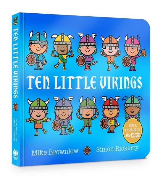 Produktbild: Ten Little Vikings Board Book