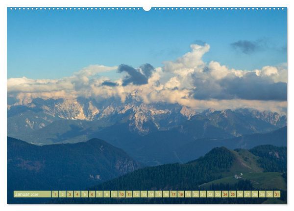 Produktbild: Die Feistritzer Alm - Wandern in den K&auml;rntner Bergen (hochwertiger Premium Wandkalender 2026 DIN A2 quer), Kunstdruck in Hochglanz