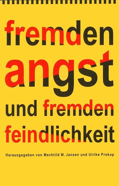 Produktbild: Fremdenangst und Fremdenfeindlichkeit