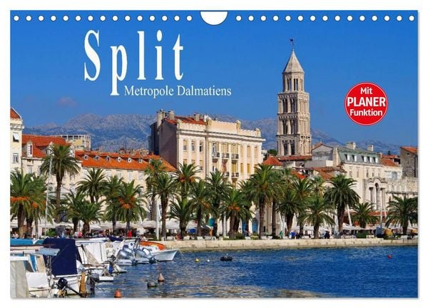 Produktbild: Split - Metropole Dalmatiens (Wandkalender 2026 DIN A4 quer), CALVENDO Monatskalender