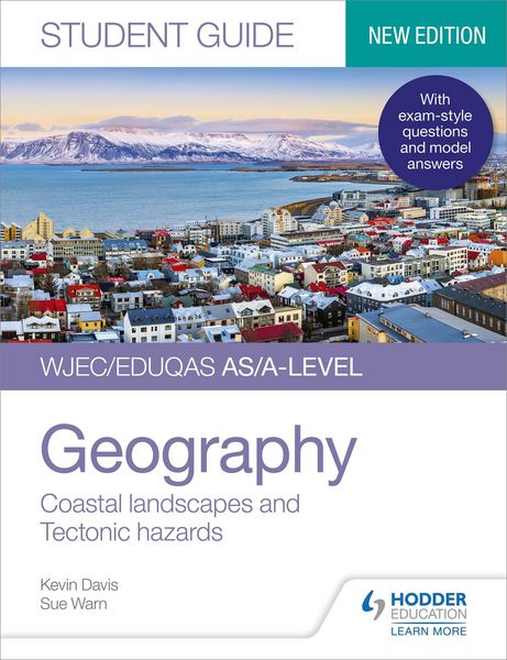 Produktbild: WJEC/Eduqas AS/A-level Geography Student Guide 2: Coastal landscapes and Tectonic hazards