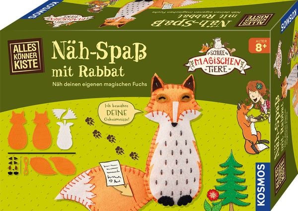 KOSMOS - AllesKönnerKiste - Die Schule der magischen Tiere - Näh-Spaß mit Rabbat