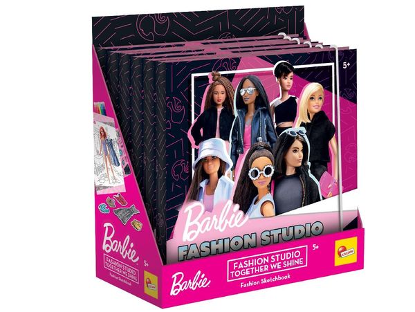 Produktbild: Barbie Sketch Book Together We Shine - Fashion Studio (In Display of 6 PCS)