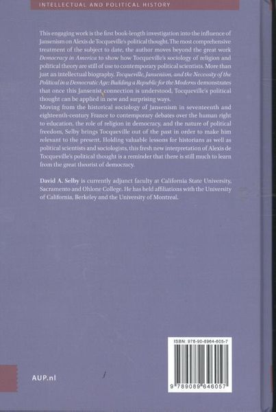 Produktbild: Tocqueville, Jansenism, and the Necessity of the Political in a Democratic Age