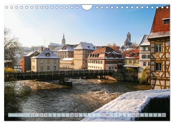 Produktbild: Unterwegs in Bamberg (Wandkalender 2026 DIN A4 quer), CALVENDO Monatskalender