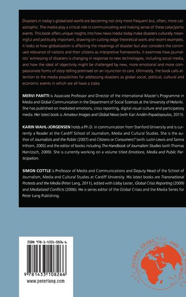 Produktbild: Disasters and the Media