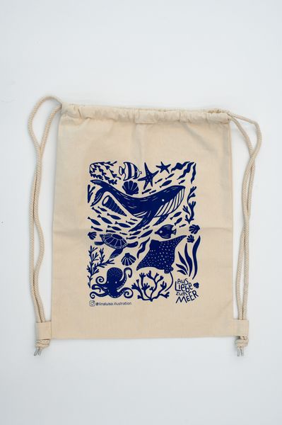Turnbeutel Artwork Ozean