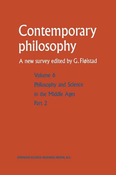 Produktbild: Philosophie et science au Moyen Age / Philosophy and Science in the Middle Ages
