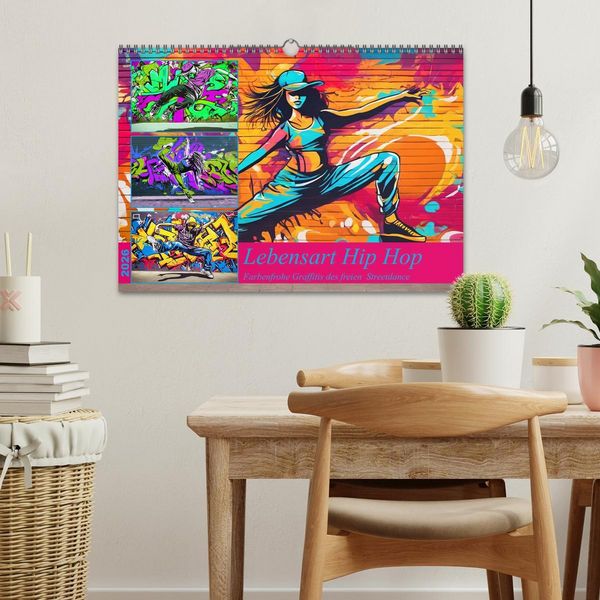 Produktbild: Lebensart Hip Hop (Wandkalender 2026 DIN A3 quer), CALVENDO Monatskalender