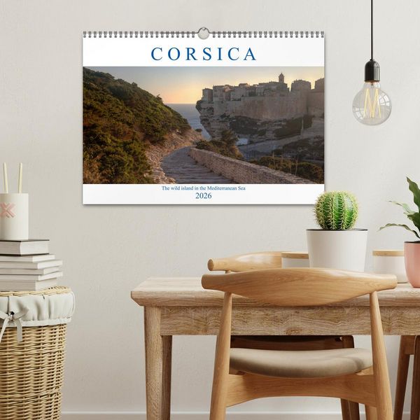 Produktbild: Corsica (Wall Calendar 2026 DIN A3 landscape), CALVENDO 12 Month Wall Calendar