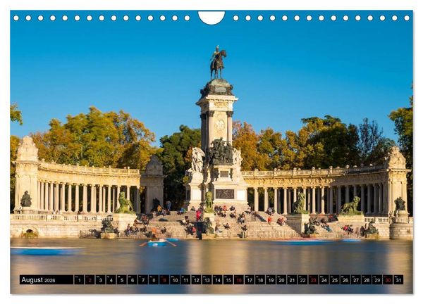 Produktbild: Metropole Madrid (Wandkalender 2026 DIN A4 quer), CALVENDO Monatskalender