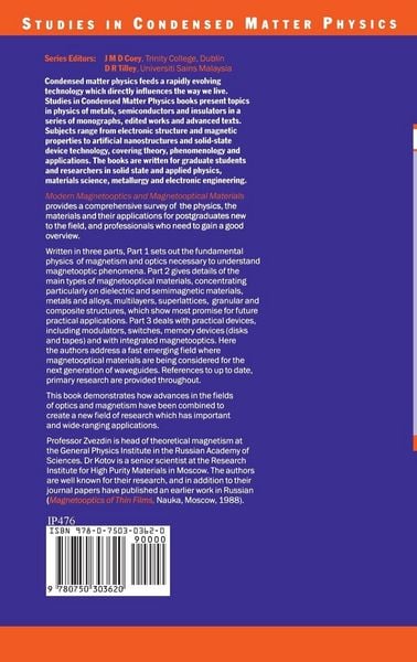 Produktbild: Modern Magnetooptics and Magnetooptical Materials