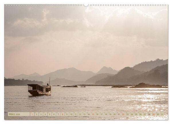 Produktbild: Laos - eine Bildreise (Wandkalender 2026 DIN A2 quer), CALVENDO Monatskalender