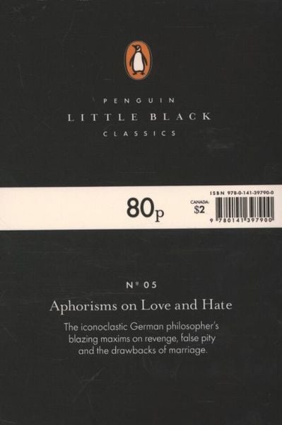 Produktbild: Aphorisms on Love and Hate